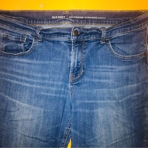 Old Navy Blue Relaxed Jeans with Classic Fit